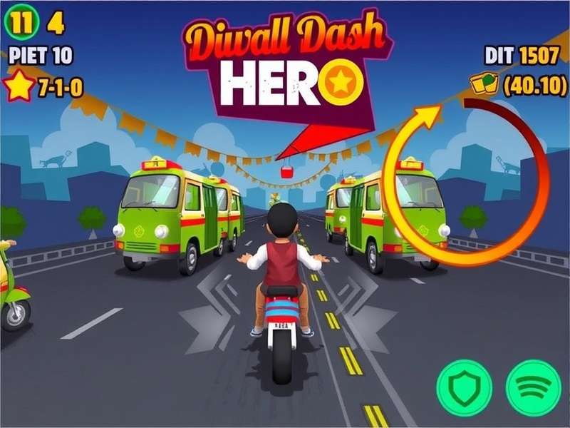 Rickshaw Run Hero Gameplay Screenshot